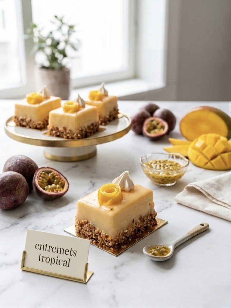 Entremets tropical