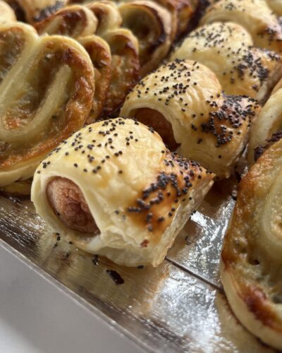 Feuilleté saucisse pavot
