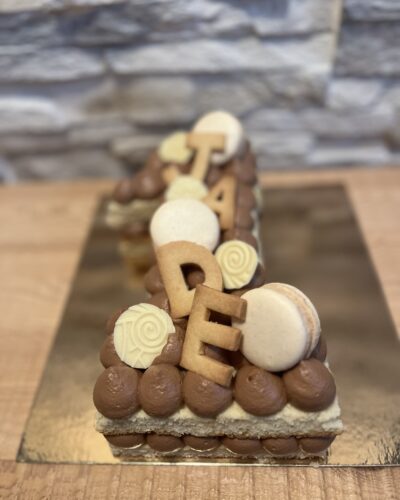 Number Cake au chocolat
