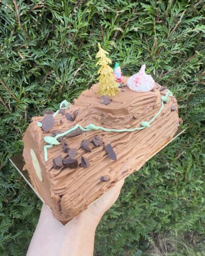 Bûche traditonnelle chocolat