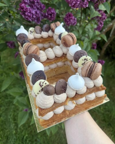 Number Cake au chocolat