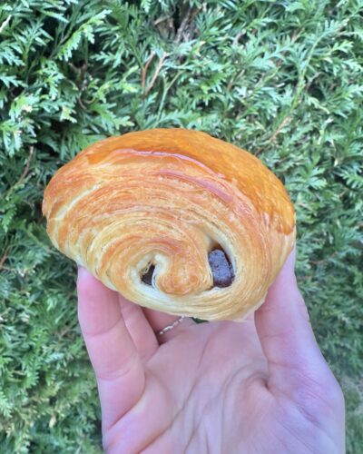 Pain chocolat pur beurre maison