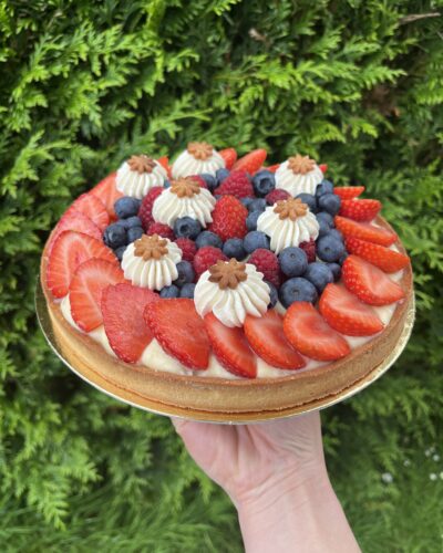 Tarte fruits rouges