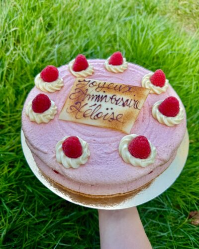 Macaron framboise