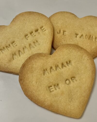 Sablé coeur maman