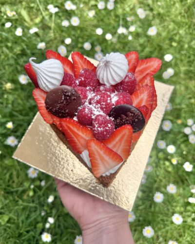 Sablé fruits coeur